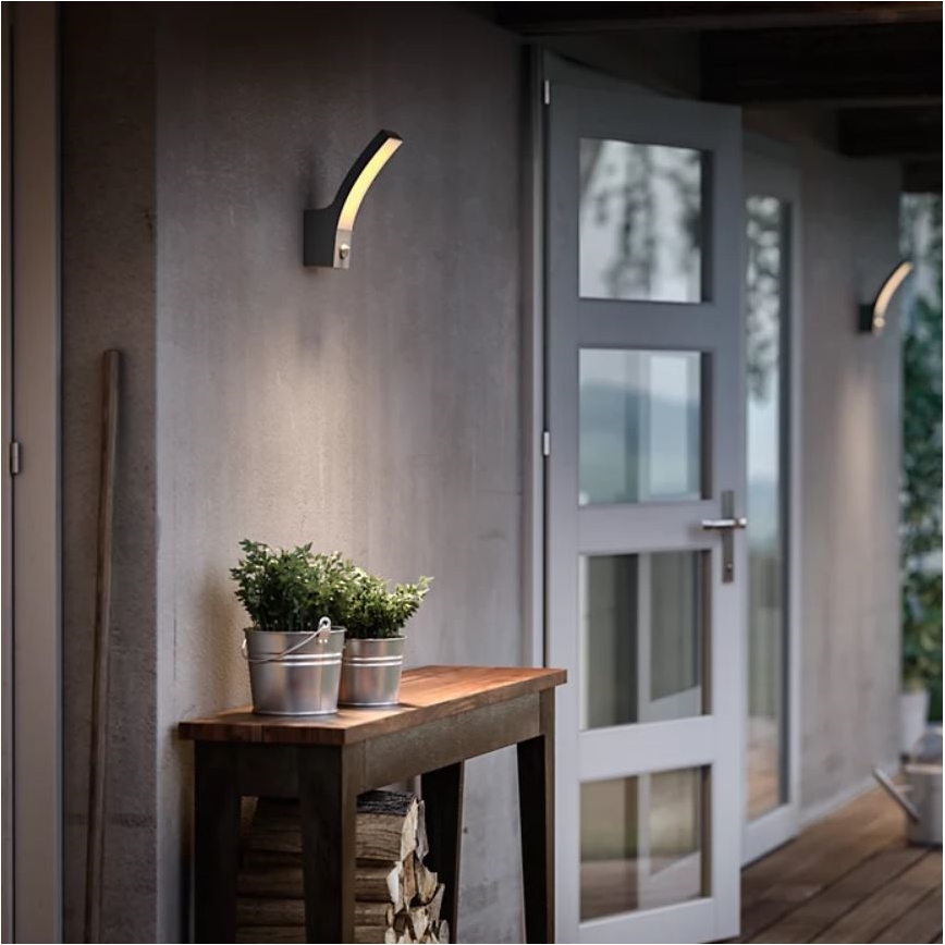 Philips - LED-Outdoor-Wandleuchte mit Sensor SPLAY LED/3,8W/230V IP44