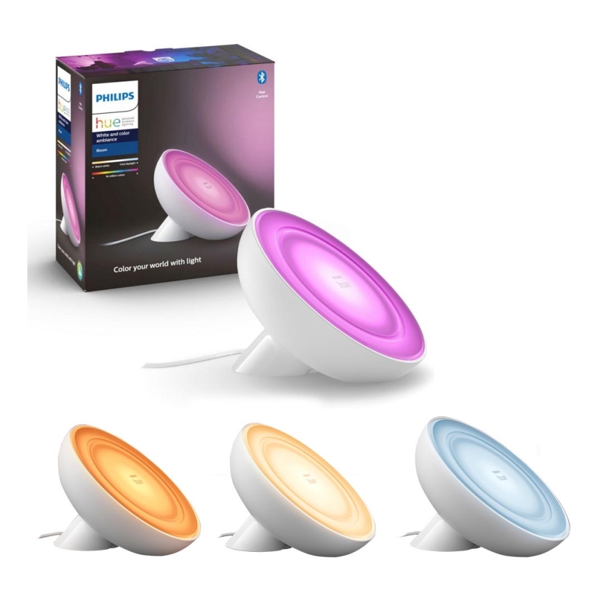 Philips - LED dimmbare Tischlampe BLOOM RGB Hue 1xLED/7,1W/230V