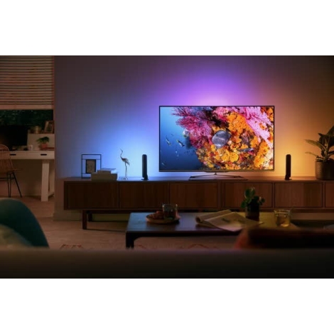 Philips - LED RGB dimmbare Tischleuchte PLAY Hue LED/6W/230V schwarz