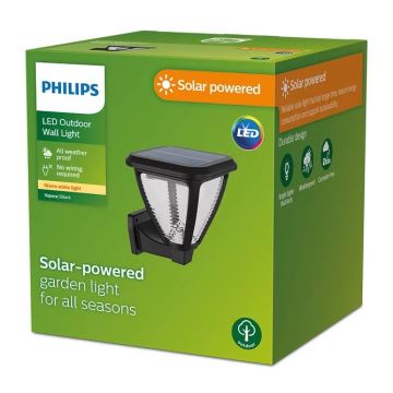 Philips - LED-Solarwandleuchte VAPORA LED/1,5W/3,7V IP44