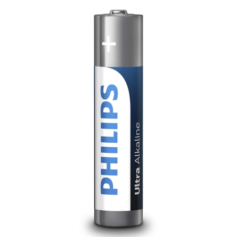 Philips LR03E2B/10 - 2 Stück Alkalibatterien AAA ULTRA ALKALINE 1,5V