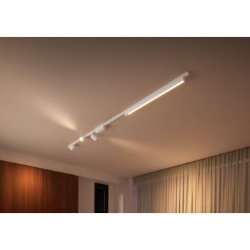 Philips-SET 4x Dimmbare LED RGB-Leuchte für Schienensystem Hue PERIFO LED RGB/44,6W/230V 2000-6500K