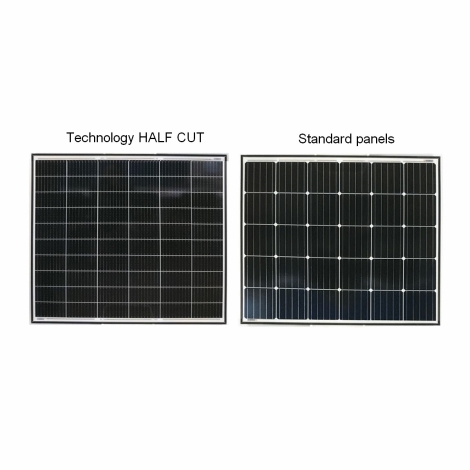 Photovoltaik-Solarpanel JINKO 400Wp schwarzer Rahmen IP68 Halbzellen