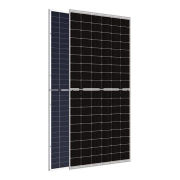 Photovoltaik-Solarpanel JINKO 545Wp silberner Rahmen IP68 Halbzellen bifazial