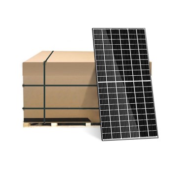 Photovoltaik-Solarpanel LEAPTON 410Wp schwarzer Rahmen IP68 Halbzellen - Palette 36 Stück