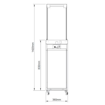 Planika - Outdoor-Gas-Kamin 149,5x36 cm 8kW schwarz + Schutzabdeckung