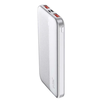 Powerbank Power Delivery 10000mAh/22,5W/5V silbern