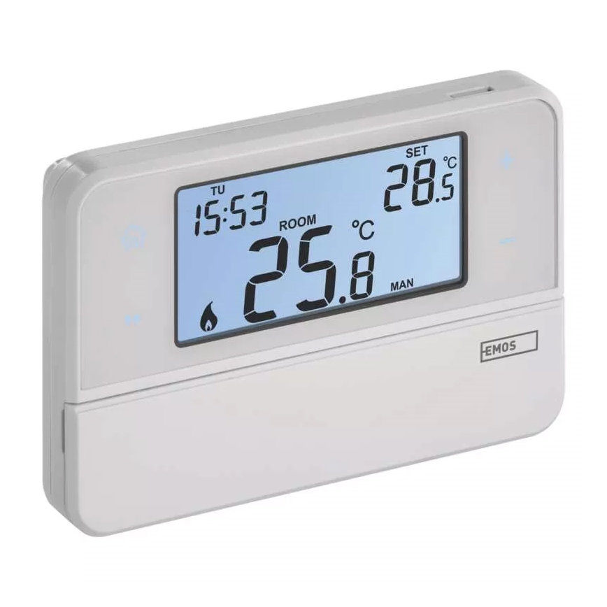 Programmierbarer Thermostat 2xAA