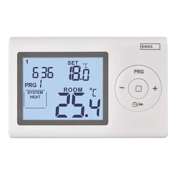 Programmierbares Thermostat 2xAAA