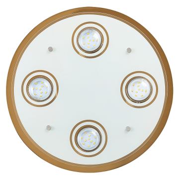 Rabalux - LED Deckenleuchte 4xGU10/5W/230V