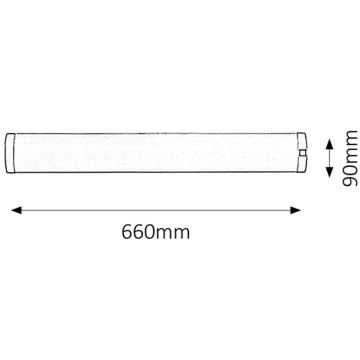 Rabalux - Küchenunterbauleuchte 1xG13/18W/230V 66 cm