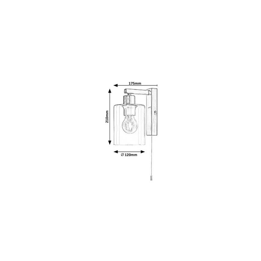 Rabalux - Wandleuchte 1xE27/40W/230V