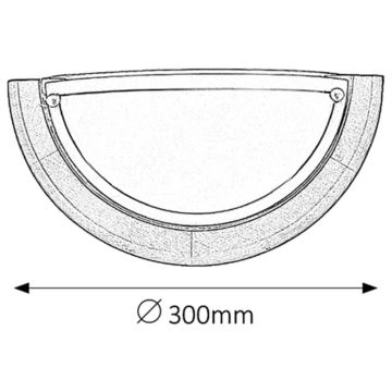 Rabalux 5407 - Wandleuchte UFO E27/60W/230V