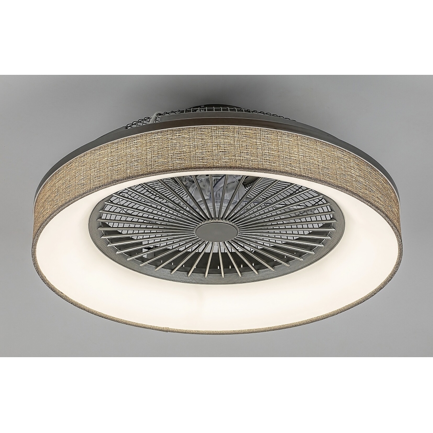 Rabalux - LED Dimmbare Deckenleuchte mit Ventilator LED/35W/230V 3000-6000K + Fernbedienung