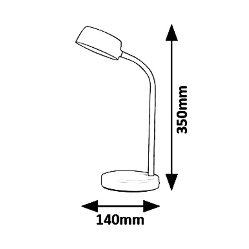 Rabalux 6779 - LED Tischlampe BERRY LED/4,5W/230V