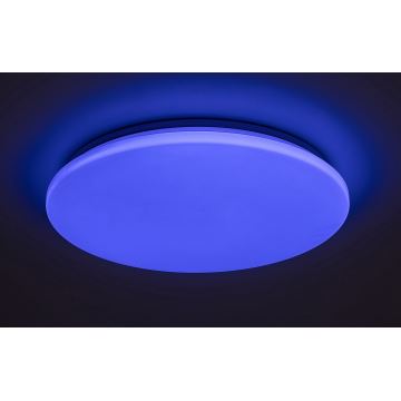 Rabalux - Dimmbare LED-RGB-Deckenleuchte LED/48W/230V Wi-Fi Tuya 3000-6500K 50 cm