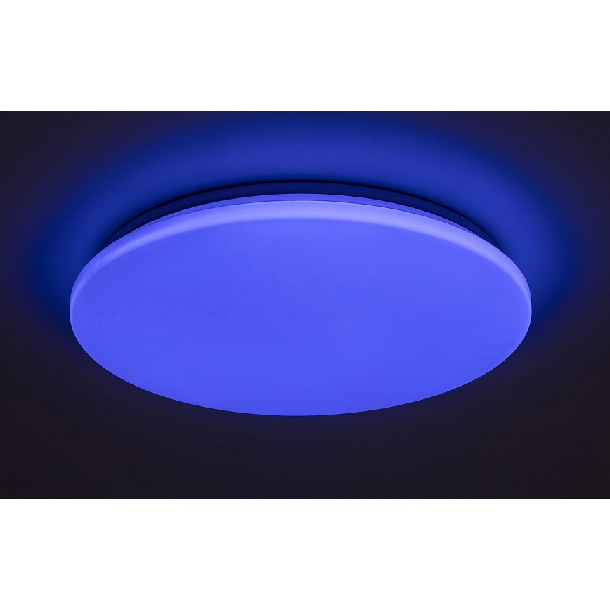 Rabalux - Dimmbare LED-RGB-Deckenleuchte LED/48W/230V Wi-Fi Tuya 3000-6500K 50 cm