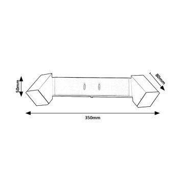 Rabalux - LED-Wandleuchte 2xLED/4W/230V 3000K