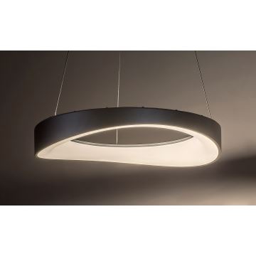 Rabalux - LED-Hängeleuchte an Schnur LED/56W/230V 3000K silbern