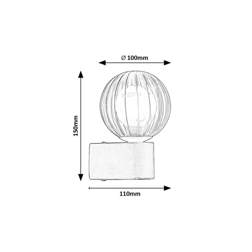 Rabalux - Outdoor-Wandleuchte 1xG9/3,5W/230V IP44