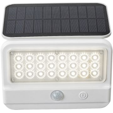 Rabalux - LED-Solarwandleuchte mit Sensor LED/7W/3,7V IP54 weiß