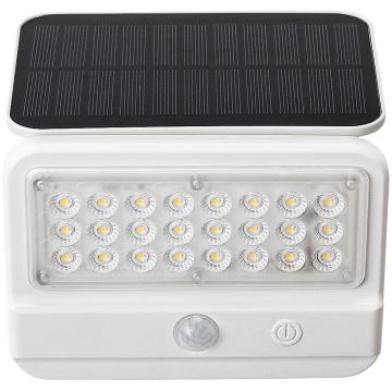 Rabalux - LED-Solarwandleuchte mit Sensor LED/7W/3,7V IP54 weiß