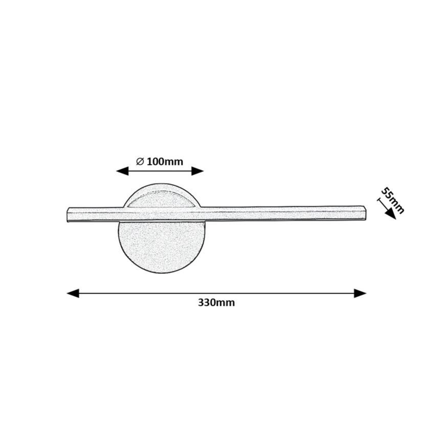 Rabalux - LED-Wandleuchte LED/6W/230V 4000K