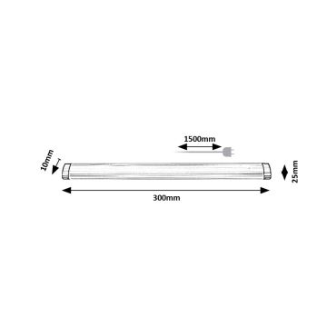 Rabalux - Dimmbare LED-Küchenunterbauleuchte LED/3W/230V 4000K 30 cm