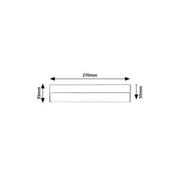 Rabalux - LED-Küchenunterbauleuchte LED/7W/230V 4000K schwarz