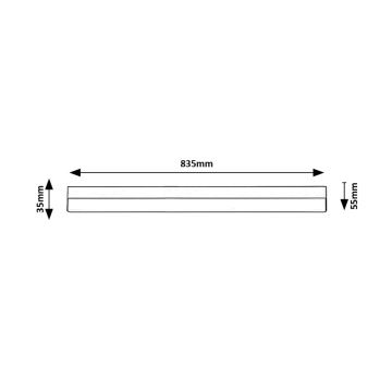 Rabalux - LED-Küchenunterbauleuchte LED/20W/230V 4000K 83 cm weiß