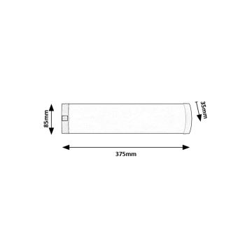 Rabalux - LED-Küchenunterbauleuchte LED/5W/230V 4000K Chrom