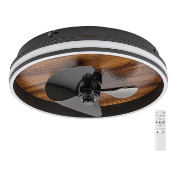 Rabalux - Dimmbare LED-Deckenleuchte mit Ventilator LED/30W/230V 3000-6500K + Fernbedienung