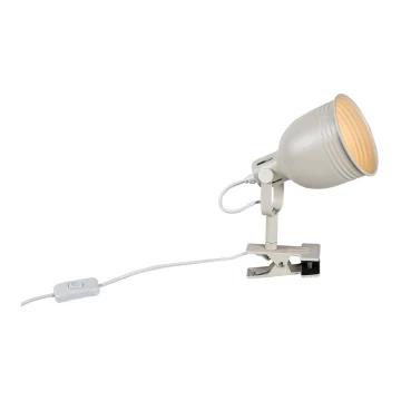 Rabalux - Lampe mit Clip 1xE14/25W/230V beige