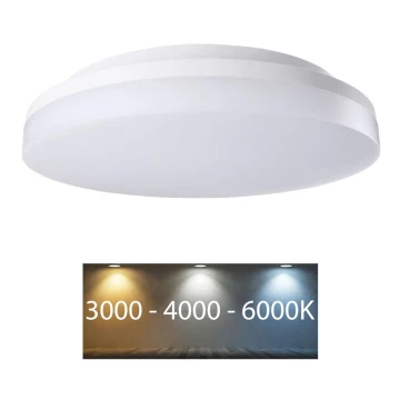 Rabalux - LED-Badezimmer-Deckenleuchte LED/18W/230V IP54 3000K/4000K/6000K