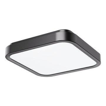 Rabalux - LED-Deckenleuchte für Badezimmer LED/18W/230V IP44 4000K 25x25 cm schwarz