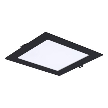 Rabalux - LED-Einbauleuchte LED/18W/230V 22x22 cm schwarz
