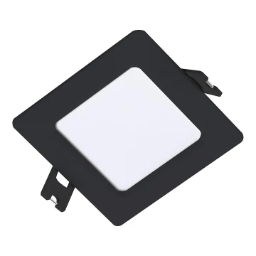 Rabalux - LED-Einbauleuchte LED/3W/230V 9x9cm schwarz