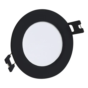 Rabalux - LED-Einbauleuchte LED/3W/230V d 9 cm schwarz
