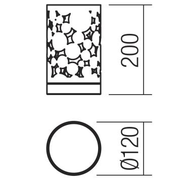 Redo 01-2142 - Tischleuchte MELIA 1xE14/28W/230V