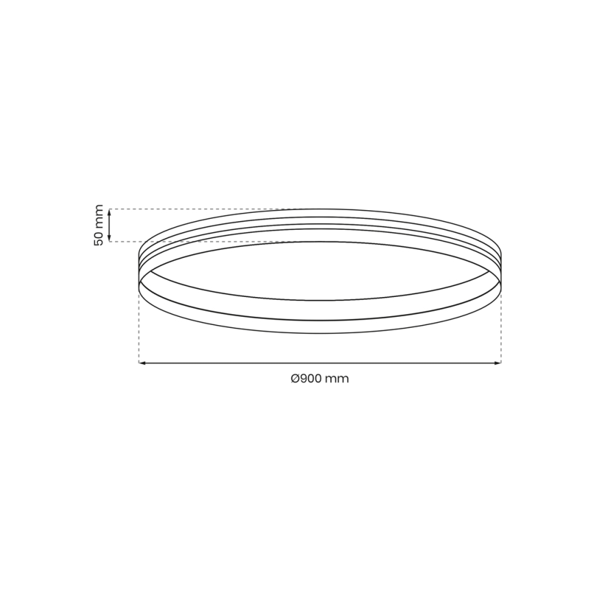 Schienensystem MAGNETIC TRACK d. 90 cm schwarz