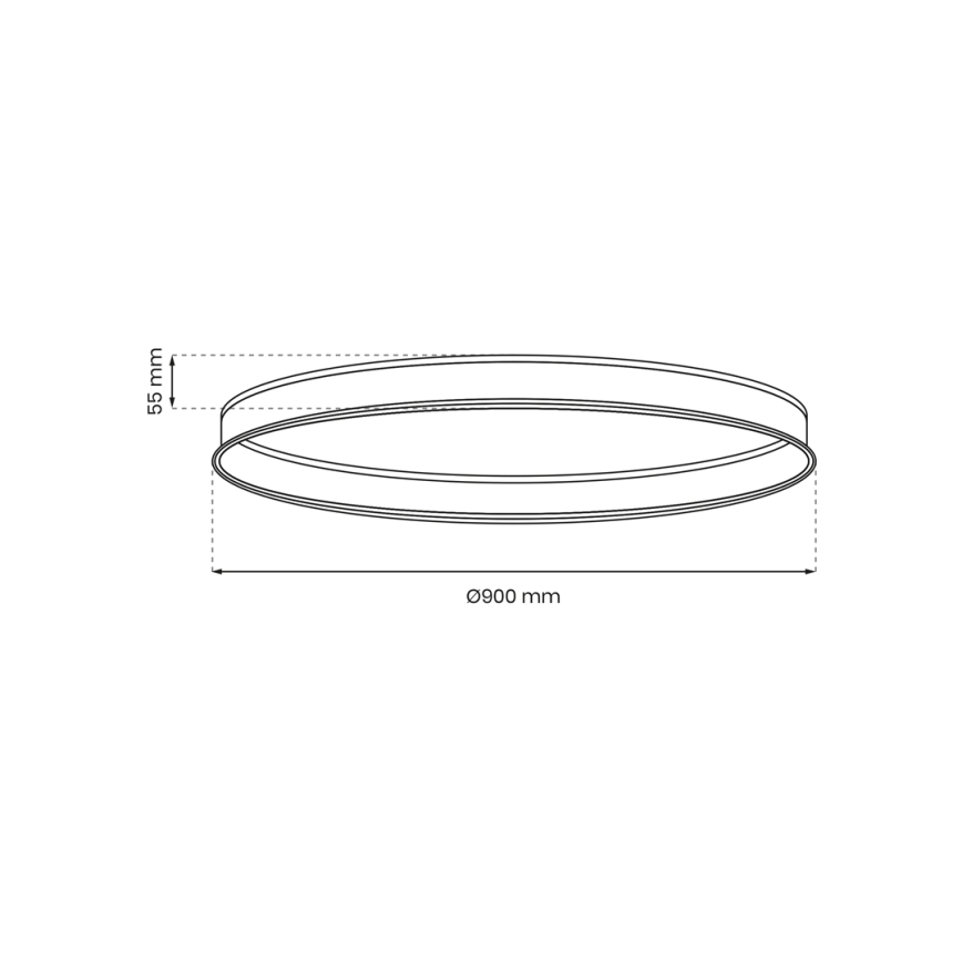 Schienensystem MAGNETIC TRACK d. 90 cm schwarz