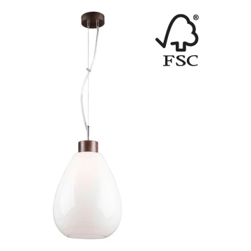 Schnur-Hängeleuchte PIRO 1xE27/60W/230V – FSC-zertifiziert