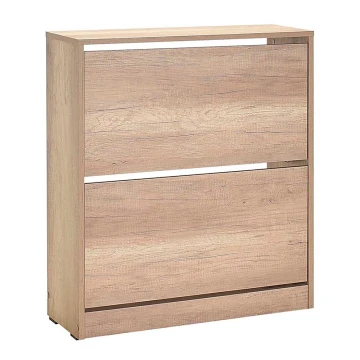 Schuhschrank 84x73 cm braun