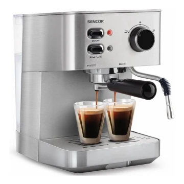 Sencor - Hebel-Kaffeemaschine Espresso/Cappuccino 1050W/230V