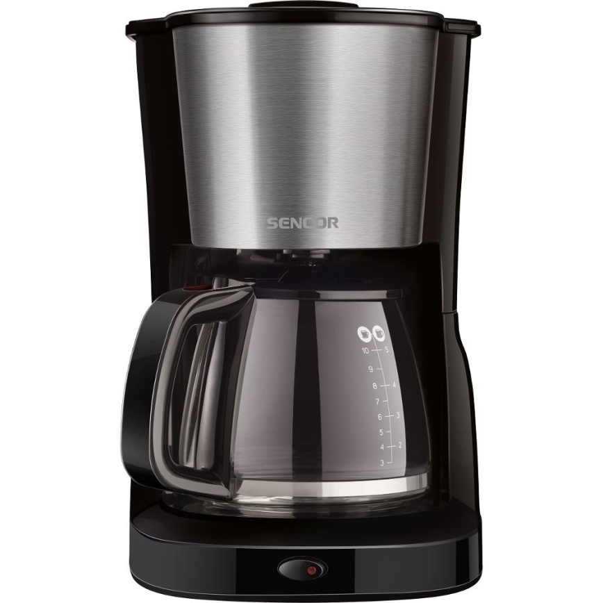 Sencor - Kaffeemaschine mit Tropffunktion 1,25 l 1000W/230V