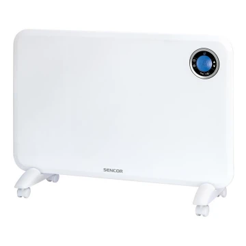 Sencor - Konvektionsheizung mit LCD-Display und Thermostat 750W/1500W/230V IP24