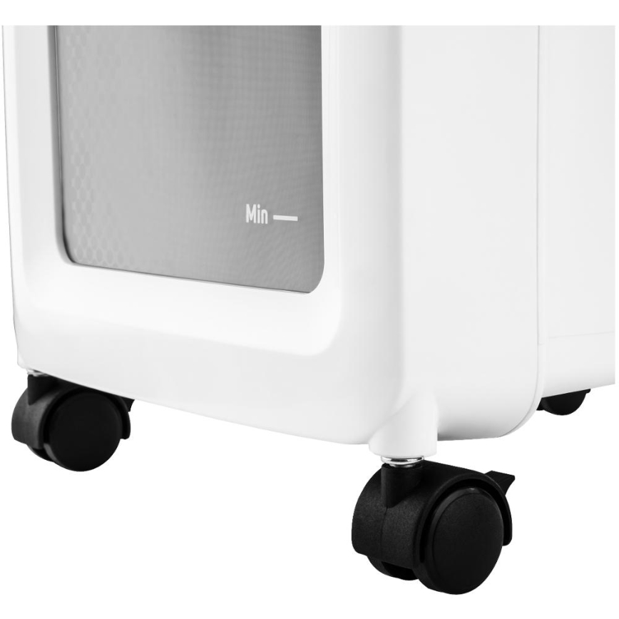 Sencor - Mobiler Luftkühler mit LED-Anzeige 3in1 70W/230V weiß + Fernbedienung