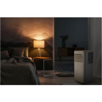 Sencor - Mobiles Smart-Klimagerät 3in1 mit komplettem Zubehör 760W/230V 7000BTU Wi-Fi + Fernbedienung