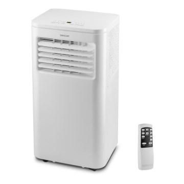 Sencor - Mobiles Smart-Klimagerät 3in1 mit komplettem Zubehör 760W/230V 7000BTU Wi-Fi + Fernbedienung