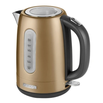 Sencor - Wasserkocher 1,7 l 2150W/230V gold